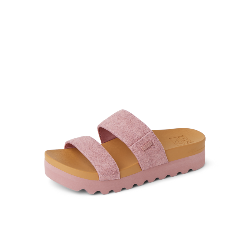 Cushion Vista Hi - Rose Suede - Left Side View
