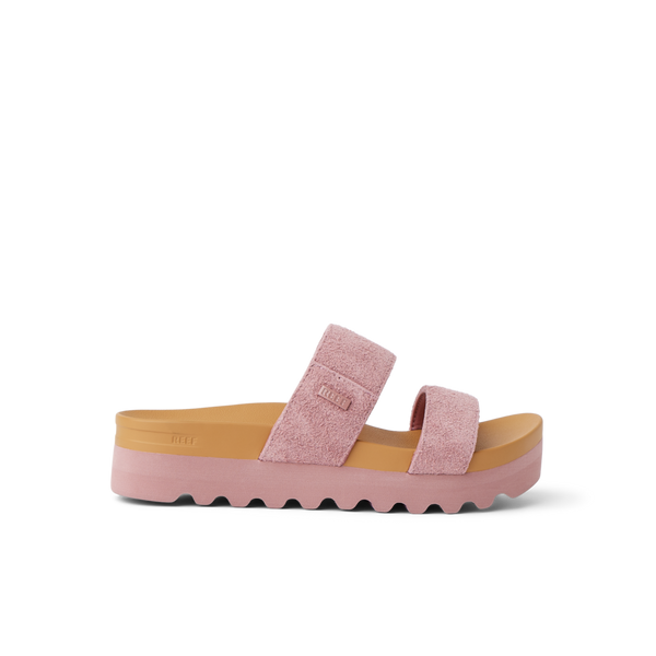 Women's Rose Suede Platform Slide Sandals | Reef Cushion Vista Hi