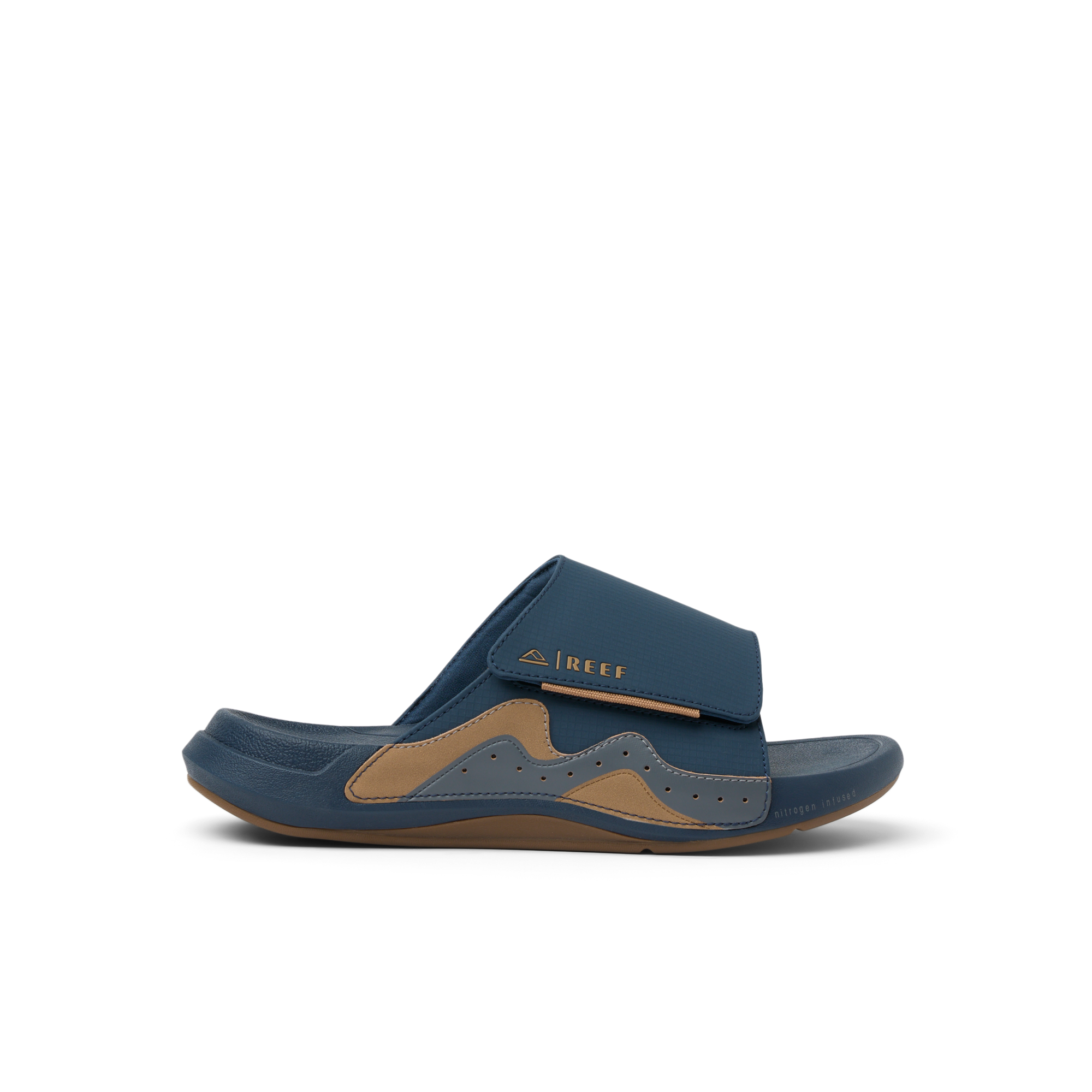 Cruiser Slide - Navy/Gum/Grey - Right Side View