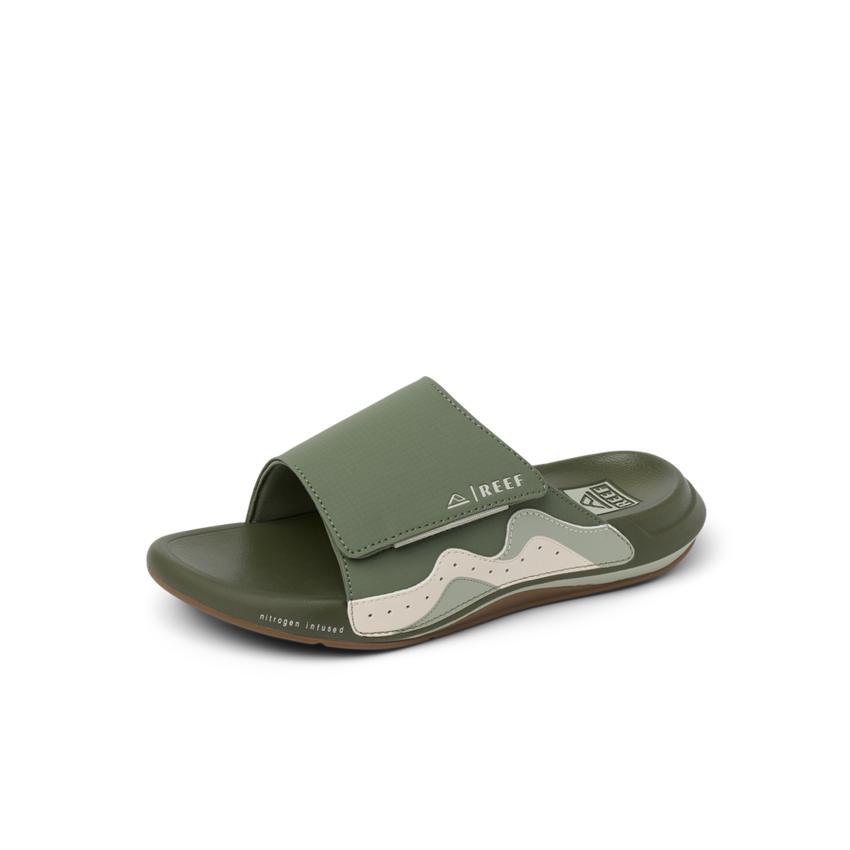 Cruiser Slide - Burnt Olive - Left Side View