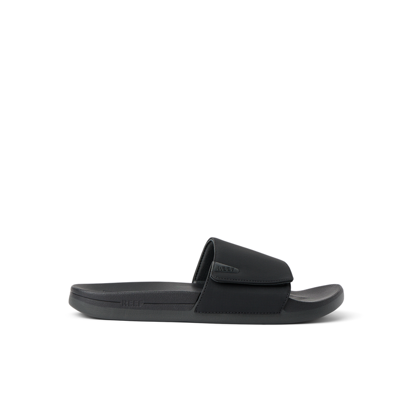 Side view of the black Cshn Phantom Slide, a durable, water-friendly slide from StoreRank.ai All Products collection.