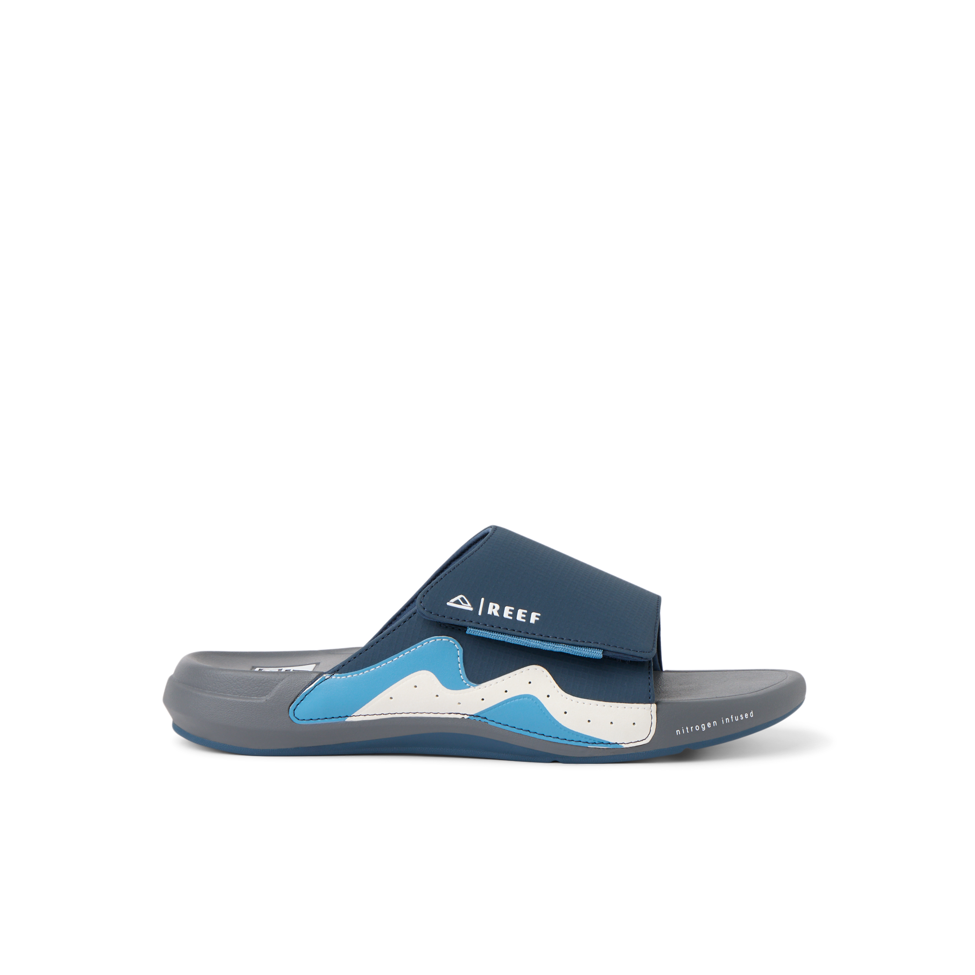 Cruiser Slide - Navy/Grey/White