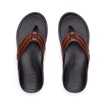 Leather Offshore - Copper/Dark Brown - Top View