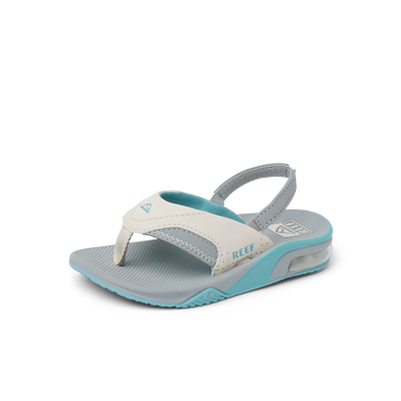 Little Fanning - Tan/Grey/Blue - Left Side View