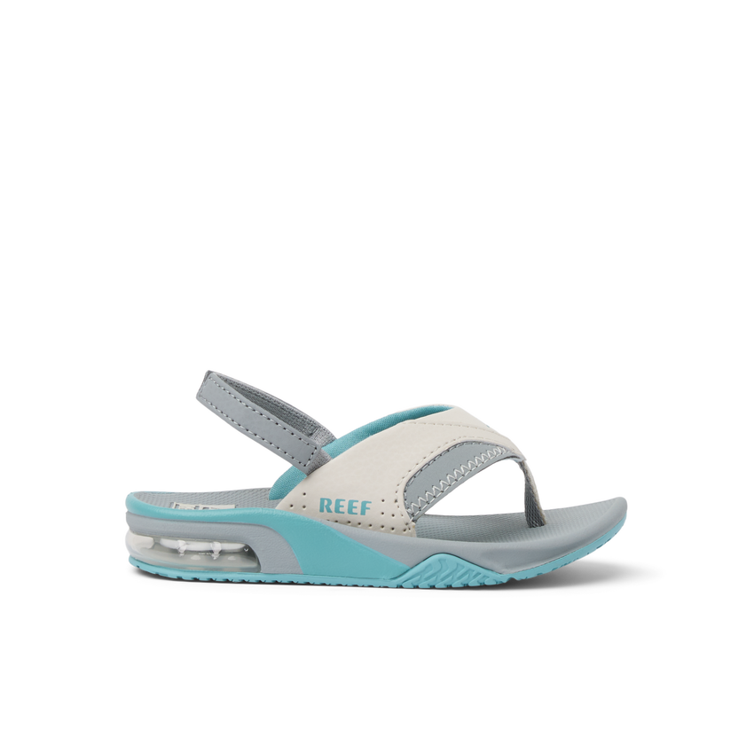Little Fanning - Tan/Grey/Blue - Right Side View