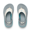 Little Fanning - Tan/Grey/Blue - Top View