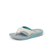 Kids Fanning - Tan/Grey/Blue - Left Side View