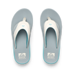 Kids Fanning - Tan/Grey/Blue - Top View