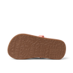 Little Ahi girls’ sandal sole facing up, showing textured outsole with Reef branding, comfort-focused and durable design.