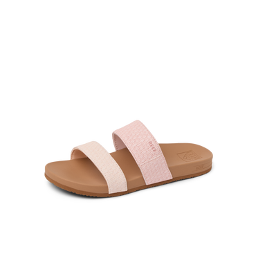 Kids Cushion Vista - Pink/Tan - Left Side View