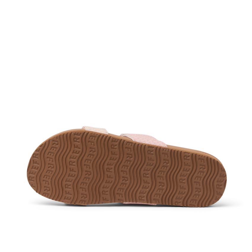 Kids Cushion Vista - Pink/Tan - Underside View
