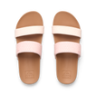 Kids Cushion Vista - Pink/Tan - Top View