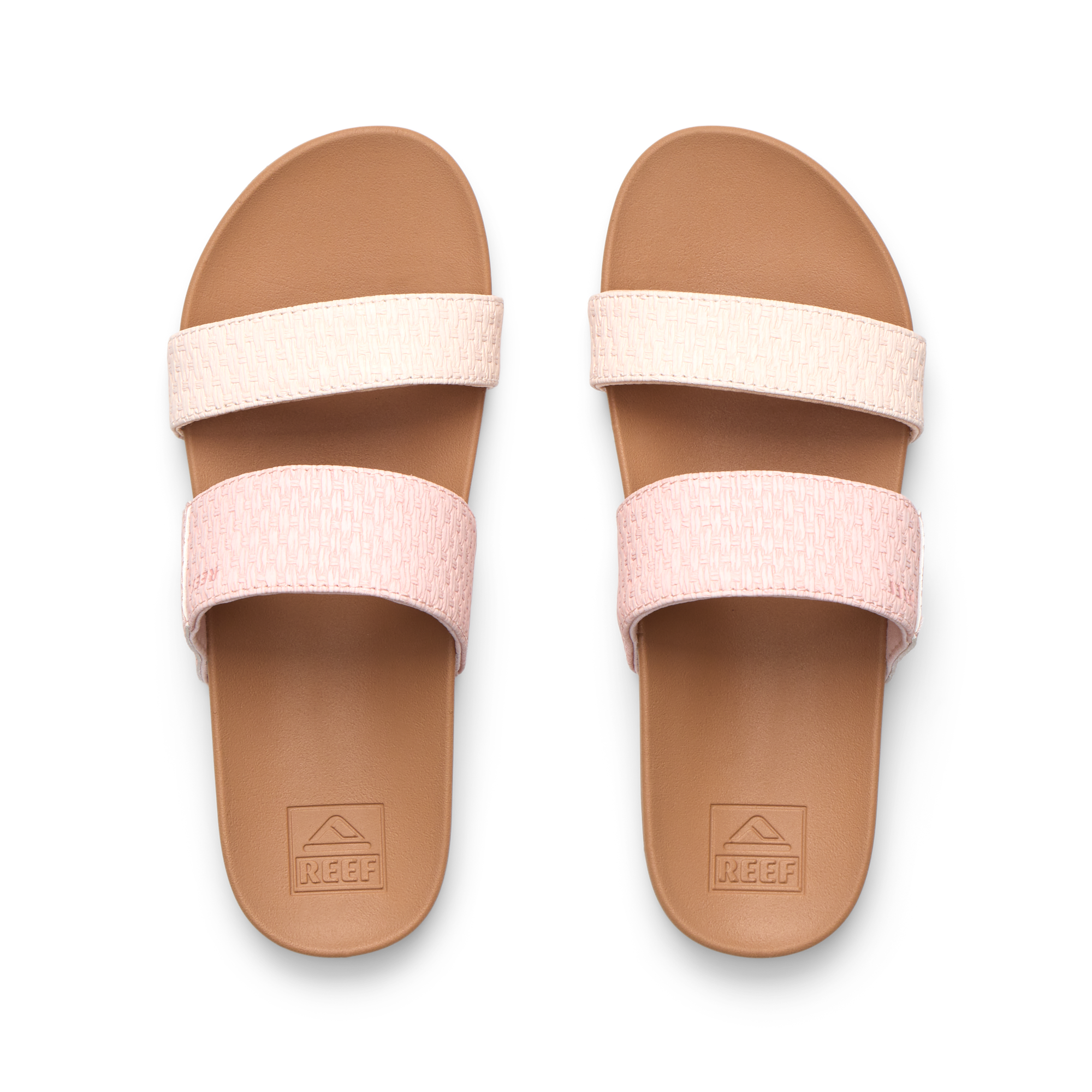 Kids Cushion Vista - Pink/Tan - Top View