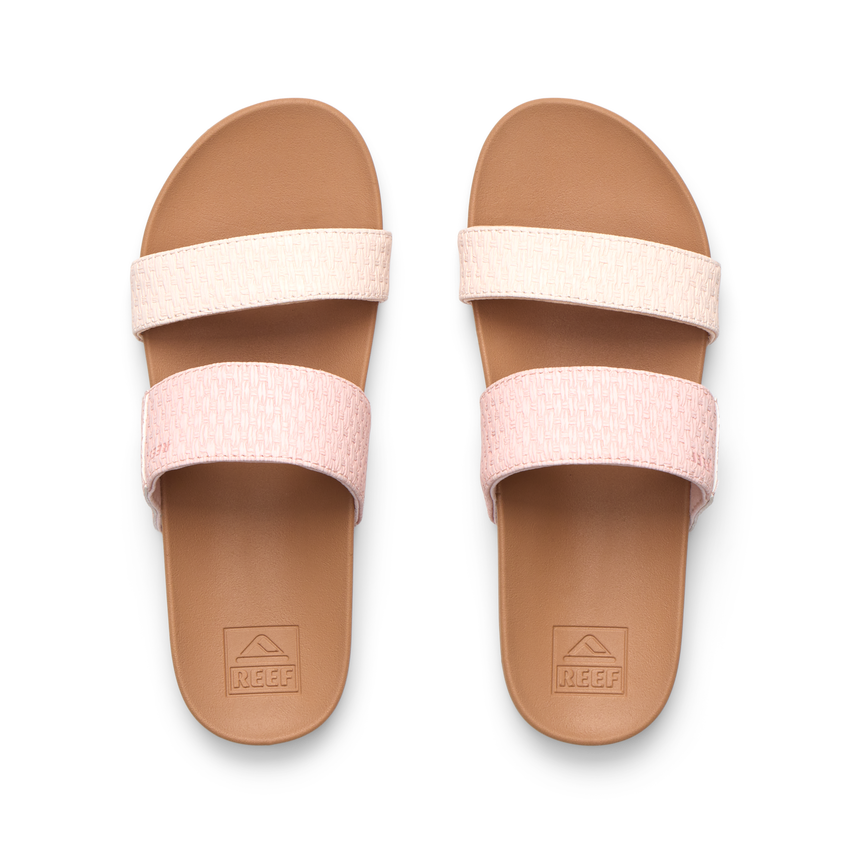 Kids Cushion Vista - Pink/Tan - Top View