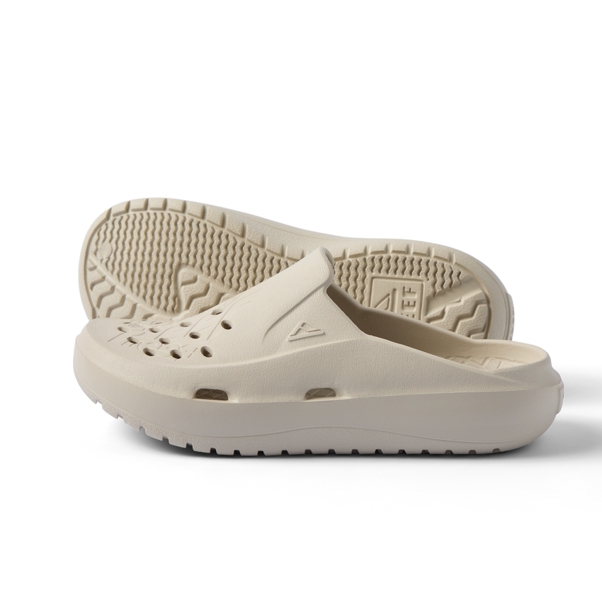Glider water friendly slip on shoes facing right with cushioned footbeds and perforated uppers