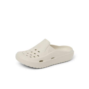Glider water friendly slip on shoe facing left with perforated upper and cushioned footbed