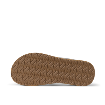 Bottom sole view of the Nox men's shoe showing durable, patterned outsole designed for comfort and beach use.
