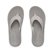Top view of Nox men's grey sandals with anatomical arch support and water-friendly materials for beach comfort.