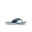 Kids Santa Ana right-facing blue sandal with anatomical arch support and soft cushioning for beach comfort
