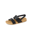 Little Cushion Vista - Black/Tan - Left Side View