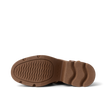 Vista Luxe Lucie women's shoe showing the brown sole with wave-patterned grip, highlighting comfort and durability.