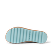 Water Vista Higher women's shoe showing the light blue sole facing upward with comfort-focused arch support design.