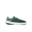 Shoreline Del Mar sneaker for men facing left, green mesh and suede, with anatomical arch support and soft cushioning.