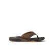 Cushion Fanning sandal facing right with anatomical arch support, soft-rebound cushioning, beach-inspired comfort design.