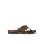 Cushion Fanning sandal facing right with anatomical arch support, soft-rebound cushioning, beach-inspired comfort design.
