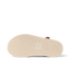 Little Cali Coastin water friendly sandal outsole viewed from below with toe facing right and wavy traction pattern