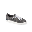 Neptune Alana women’s sneaker facing right, close-up side view with cushioned sole and leopard print, beach-inspired comfort.