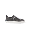 Neptune Alana right-facing sneaker with denim cheetah print, cushioned sole, anatomical arch support for beach comfort.