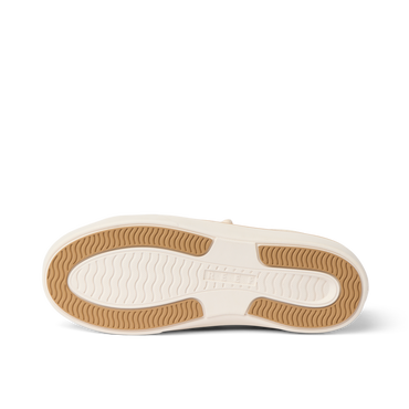 Lay Day Lite women's shoe bottom view facing up, showing durable, water-friendly sole with arch support and cushioning.