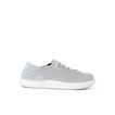 Neptune HT men's grey sneaker facing right, close-up side view, showcasing water-friendly mesh and cushioned sole.