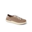Side view of tan Neptune HT men's sneaker featuring lightweight knit upper and cushioned REEFlex midsole for all-day comfort