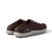 Neptune HT brown slip on sneakers facing right with cushioned soles and anatomical arch support