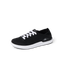 Neptune HT men's black sneaker facing right, showing front and side with lightweight, cushioned, water-friendly design.