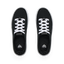 Top view of black Neptune HT men's sneakers with white laces, showing breathable mesh upper and cushioned insoles.