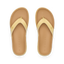 Vista Luxe Vivianahh women's flip flops top view, facing upward, with soft cushioning and arch support for beach comfort.