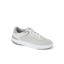 Shoreline Del Mar men's sneaker facing right, light grey with soft-rebound cushioning and anatomical arch support.