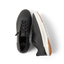 Shoreline Del Mar H2O men's black sneaker, left shoe top view, right shoe side view, water-friendly comfort design.