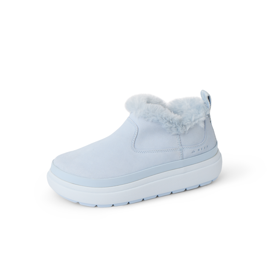 Weekend Olivia - Dusty Blue - Left Side View