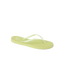 Seaside Square Toe right-facing lime sherbet sandal with arch support and soft-rebound cushioning for beach comfort