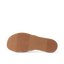 Bliss Bling Fling right footwear outsole close-up showing wave-patterned rubber tread for durable beach comfort and grip