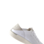 Reef Neptune white sneaker facing right, close-up of lightweight mesh upper and cushioned sole for comfort.