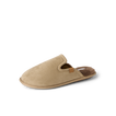 Slacktide Slipper facing left with a padded upper and plush faux shearling footbed for comfort