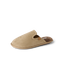 Slacktide Slipper facing left with a padded upper and plush faux shearling footbed for comfort