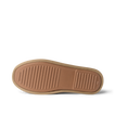 Slacktide Slipper outsole close-up, viewed from below with toe pointing right and textured tread visible