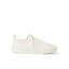 Side view of a white Lay Day Lite sneaker for women, featuring lightweight, water-friendly materials and anatomical arch support.