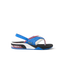 Little Fanning boys' sandal facing right with surf-inspired design, soft cushioning, and anatomical arch support.